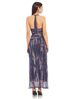 Galaxy Gradient Halter Dresss