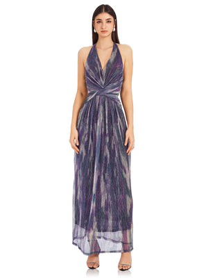 Galaxy Gradient Halter Dresss