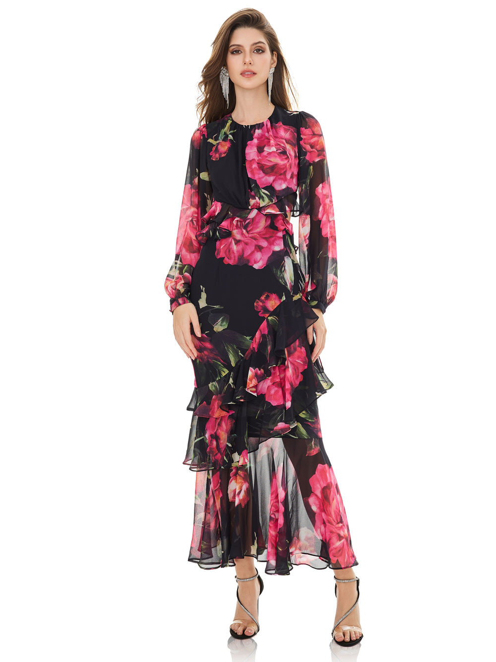 Summer Floral Print Dress