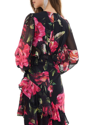 Summer Floral Print Dress