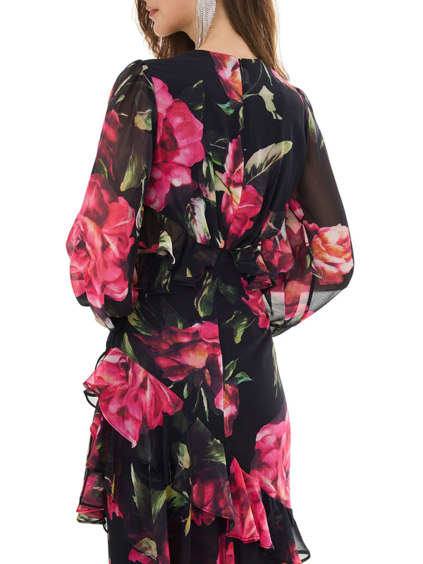 Summer Floral Print Dress