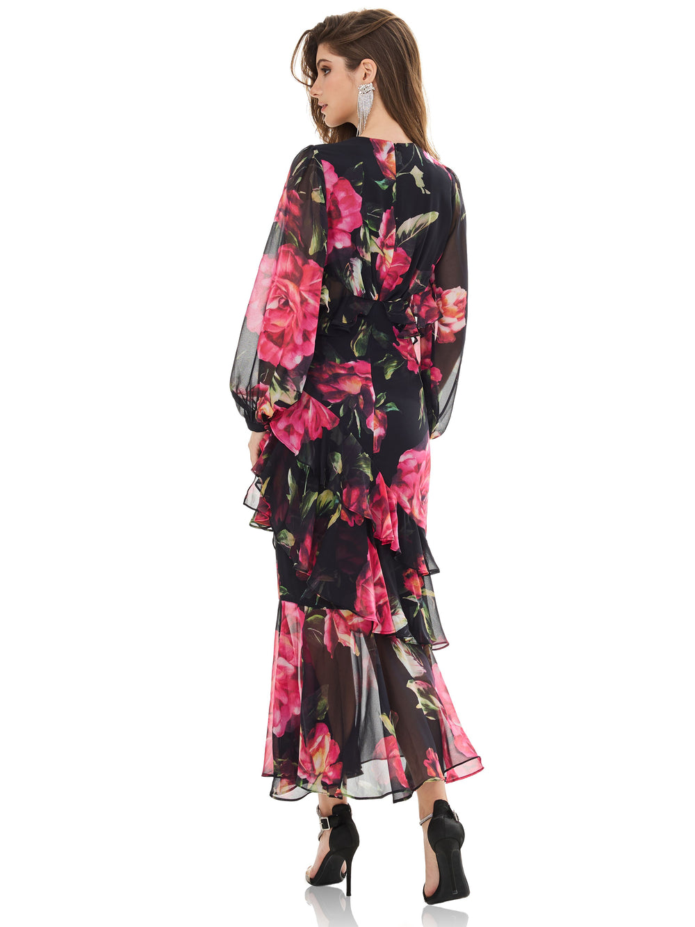Summer Floral Print Dress
