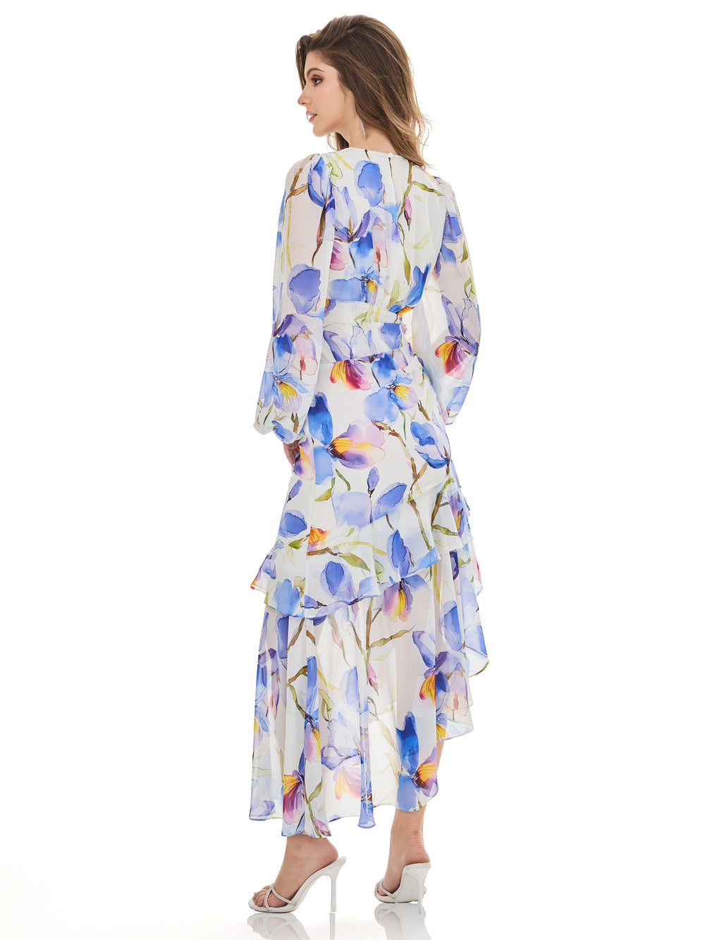 Watercolor Floral Dress