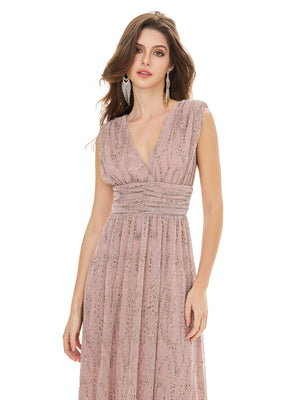 Rose Pink Shimmery Dress