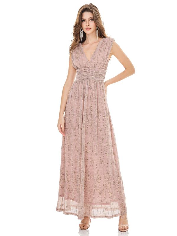 Rose Pink Shimmery Dress
