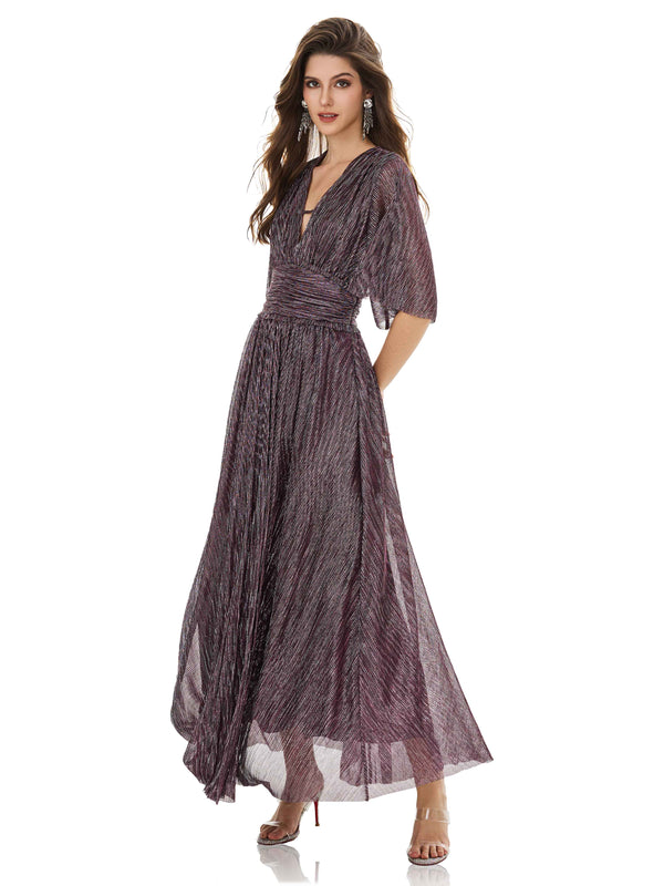 Metallic Pink Dress