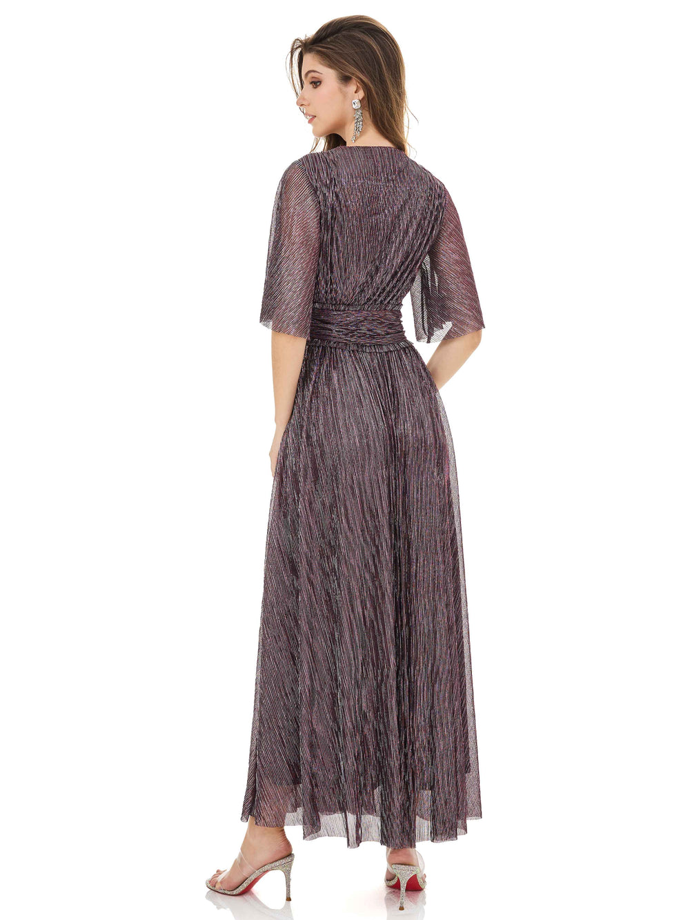 Metallic Pink Dress