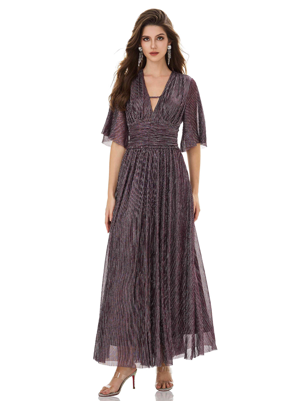 Metallic Pink Dress