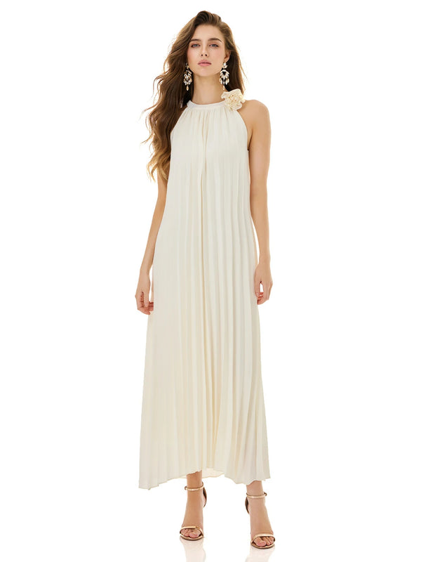 Realm of Purity Pleated Gown