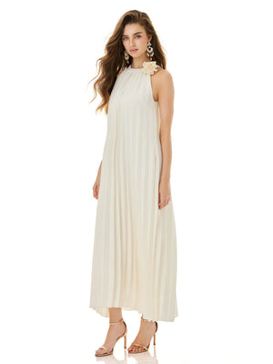 Realm of Purity Pleated Gown