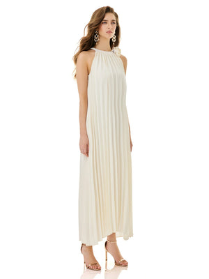 Realm of Purity Pleated Gown