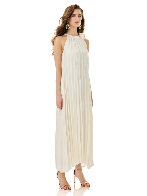 Realm of Purity Pleated Gown