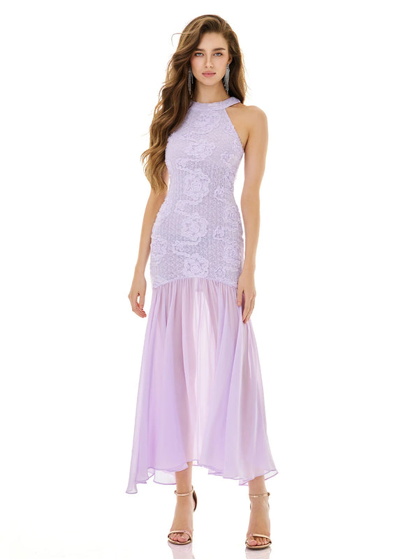 Amethyst Mist Romantic Dress