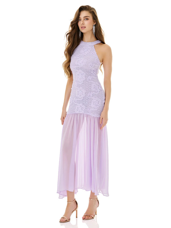 Amethyst Mist Romantic Dress