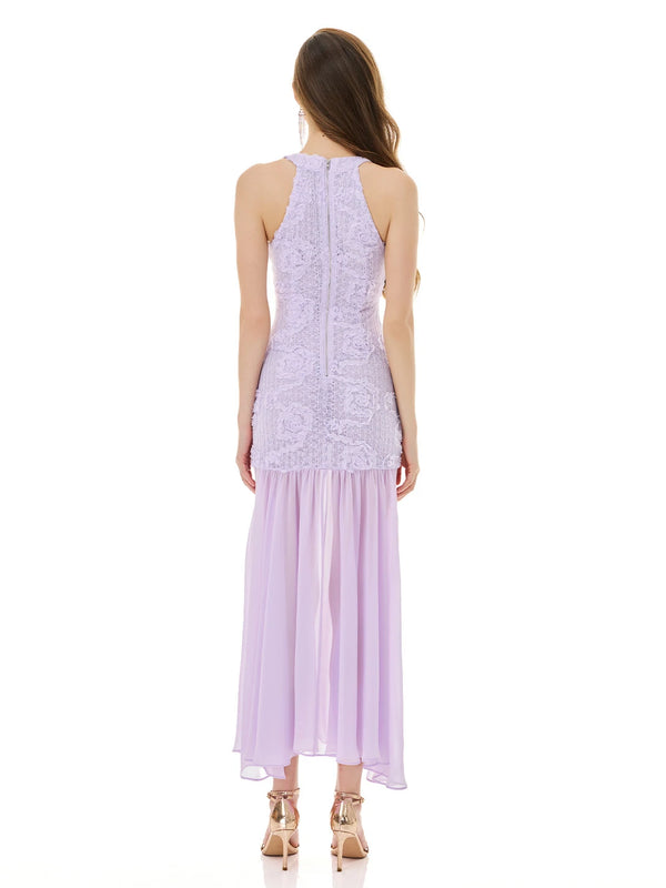 Amethyst Mist Romantic Dress
