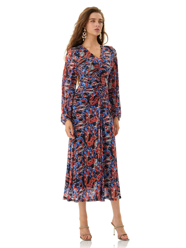 Rhapsody Color Long Dress