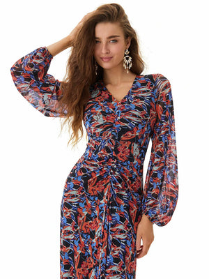Rhapsody Color Long Dress