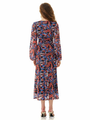 Rhapsody Color Long Dress
