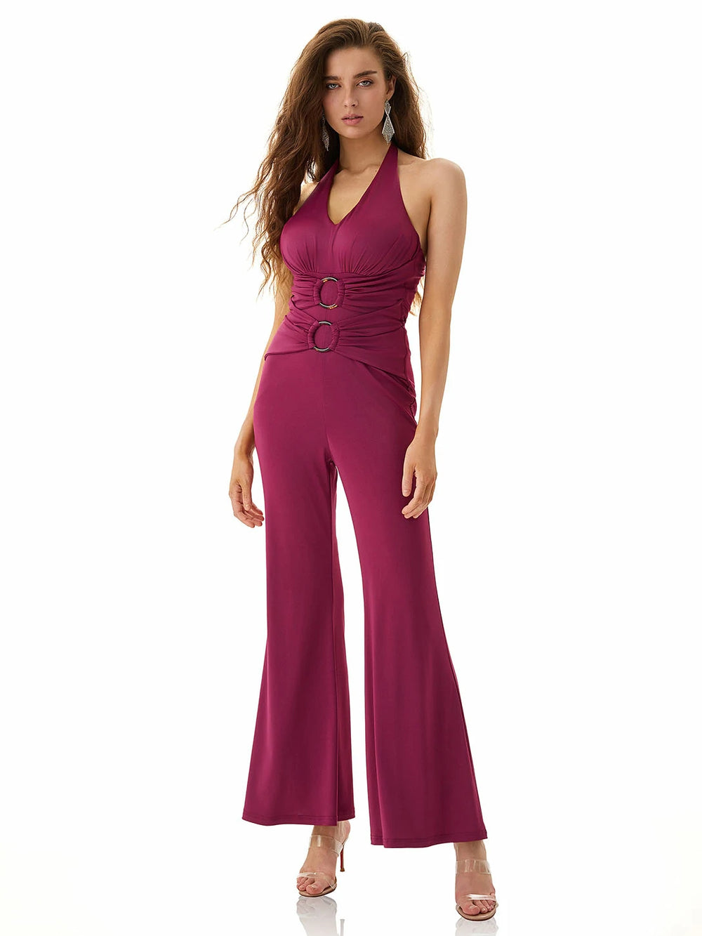 Amethyst Geometric Ring Jumpsuit