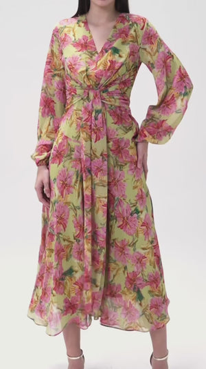 Midsummer Night's Dream Print Dress
