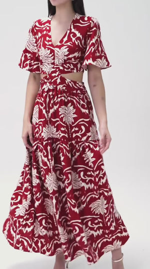 Island-Inspired Dress